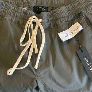 Pacsun Grey Mens SM stretch cotton pants